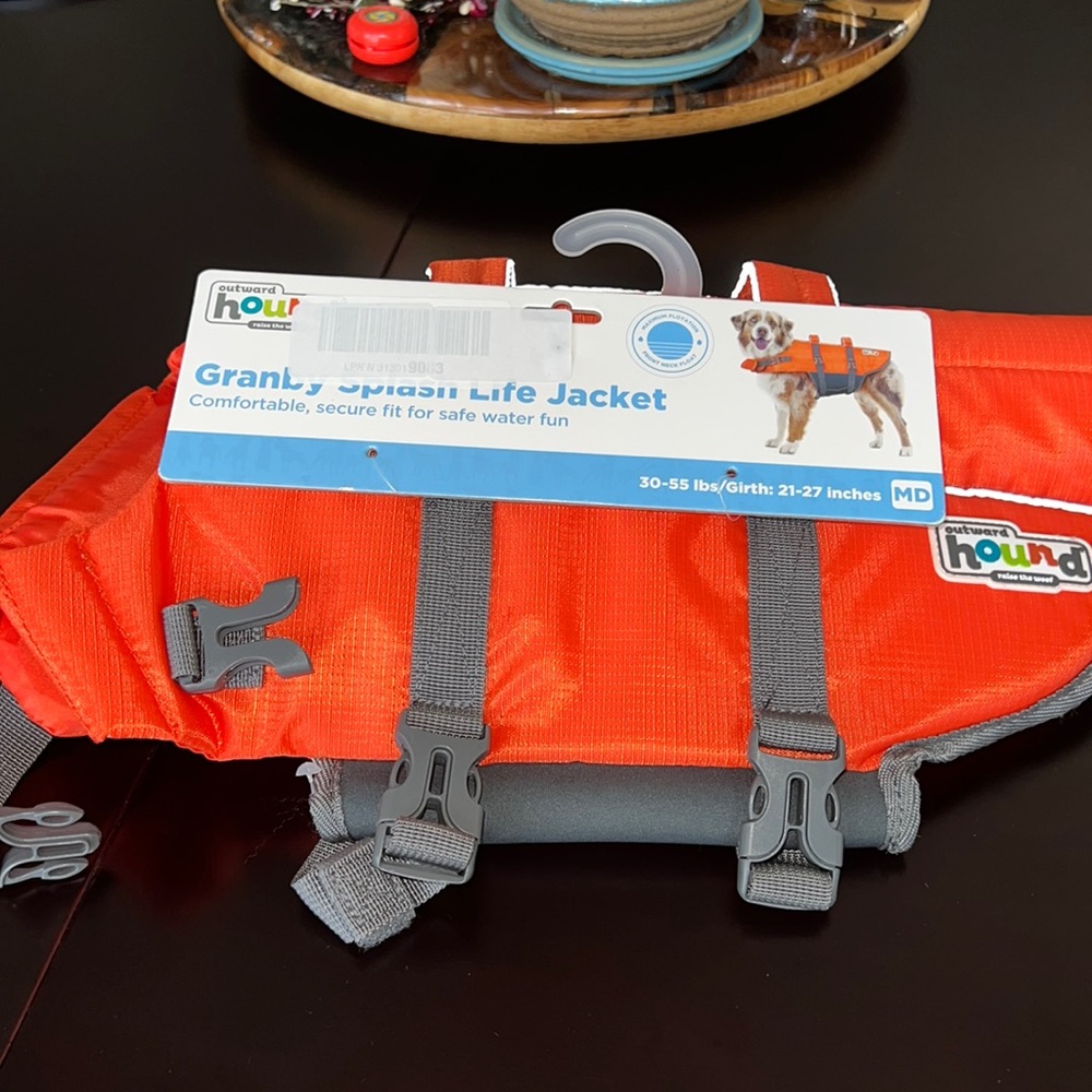 Dog life jacket size M